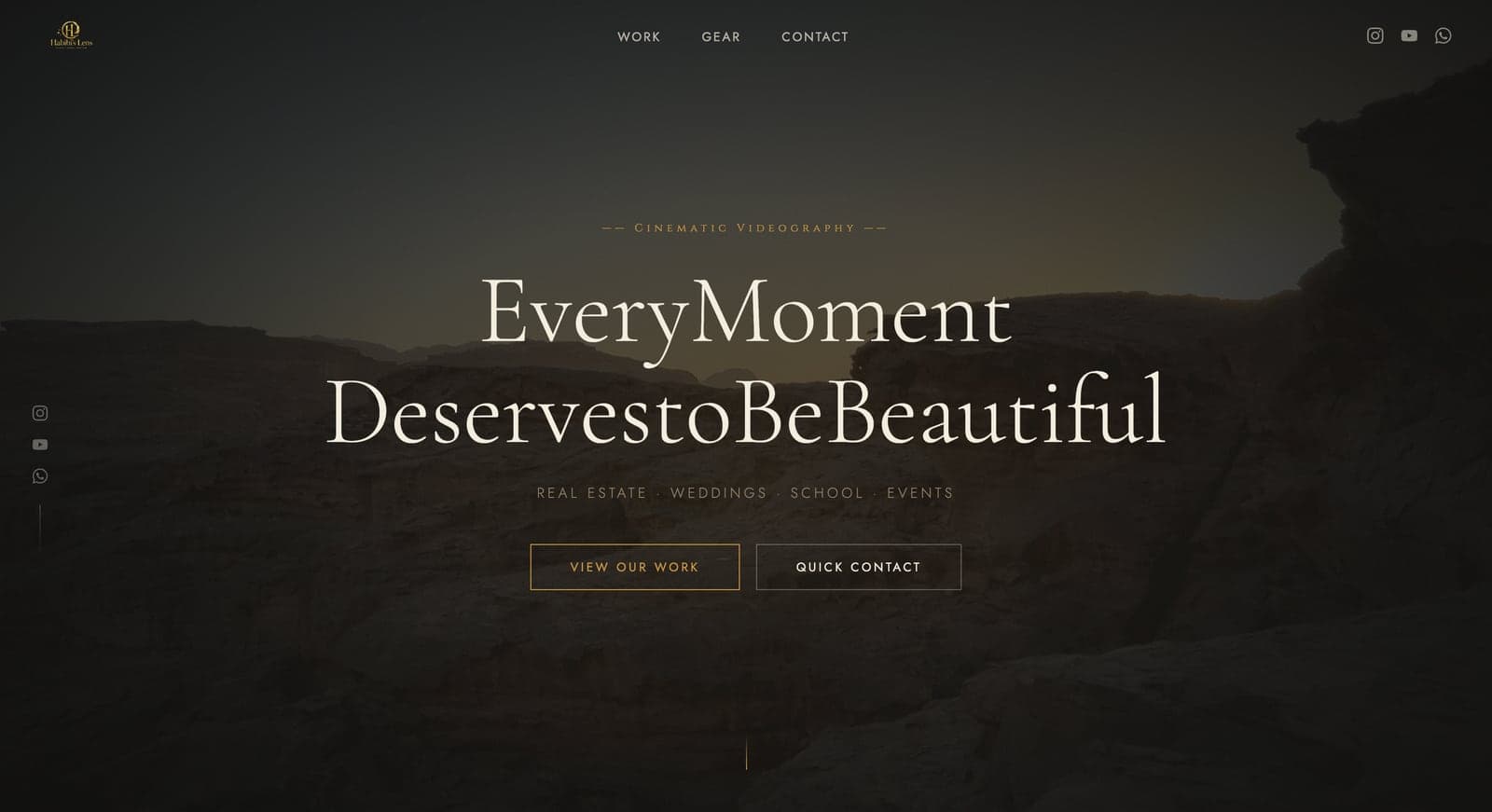 Habibi's Lens website